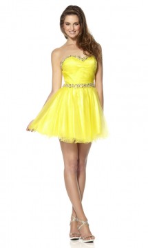 Sexy mini prom-shape dress with a sweetheart neckline. Prom Dress