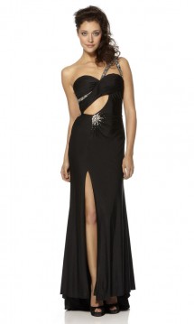 Glamorous full length jersey evening/prom dress. Prom Dress