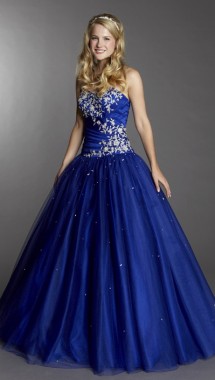 Tulle full a-line prom dress Prom Dress