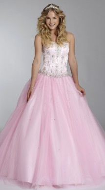 Tulle full a-line prom dress Prom Dress