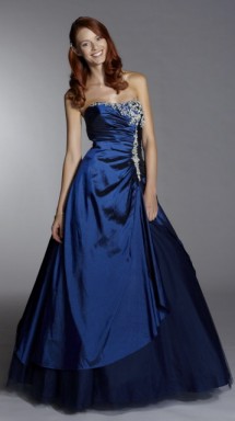 Taffeta A line prom dress Prom Dress