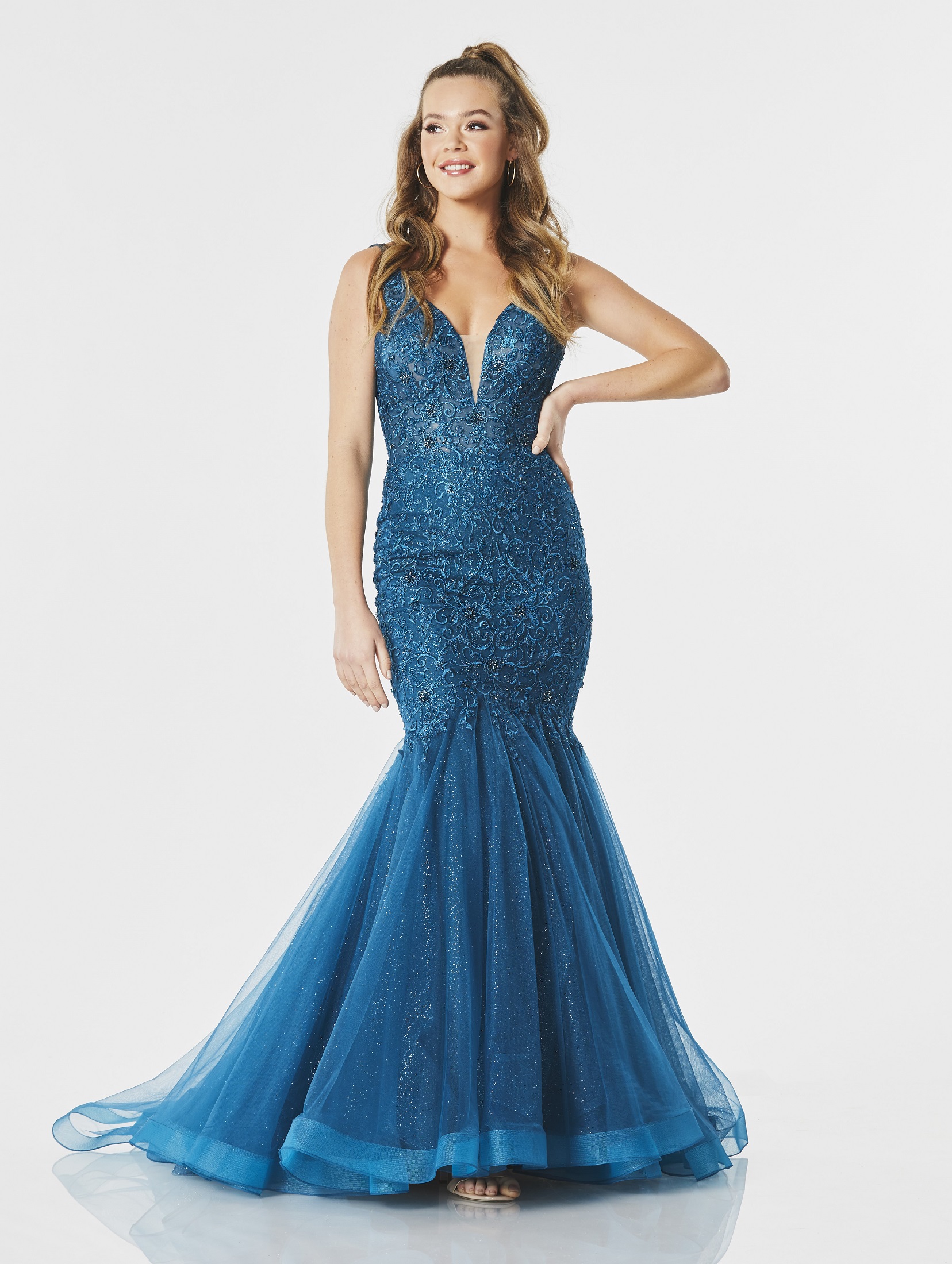 Fishtail Prom Dress - REDUCED at Ball Gown Heaven